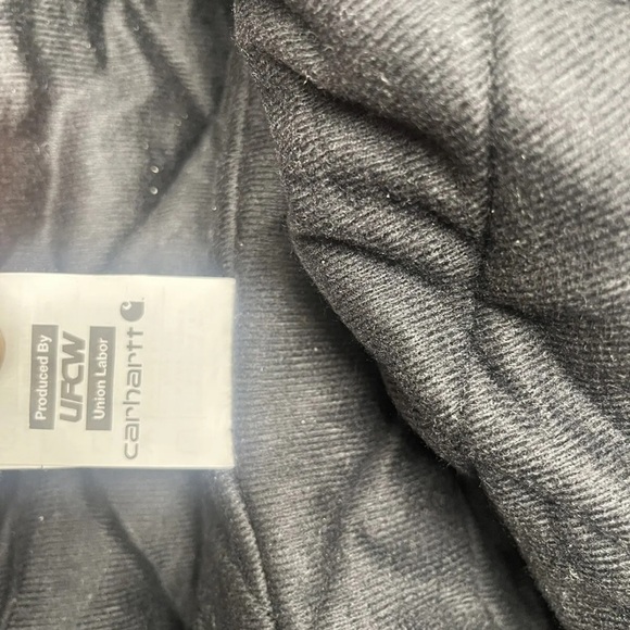 carhartt jacket 2xl tall black Nwt J140-BLK - Picture 7 of 13
